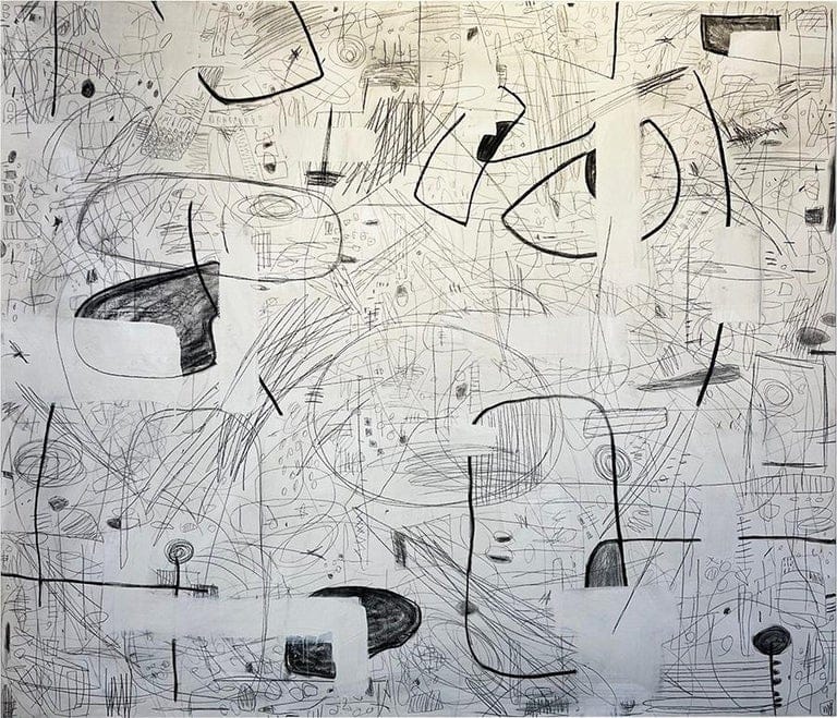 Light Thoughts, 2024 Mixed Media On Artist Board, Abstract Geometric Art