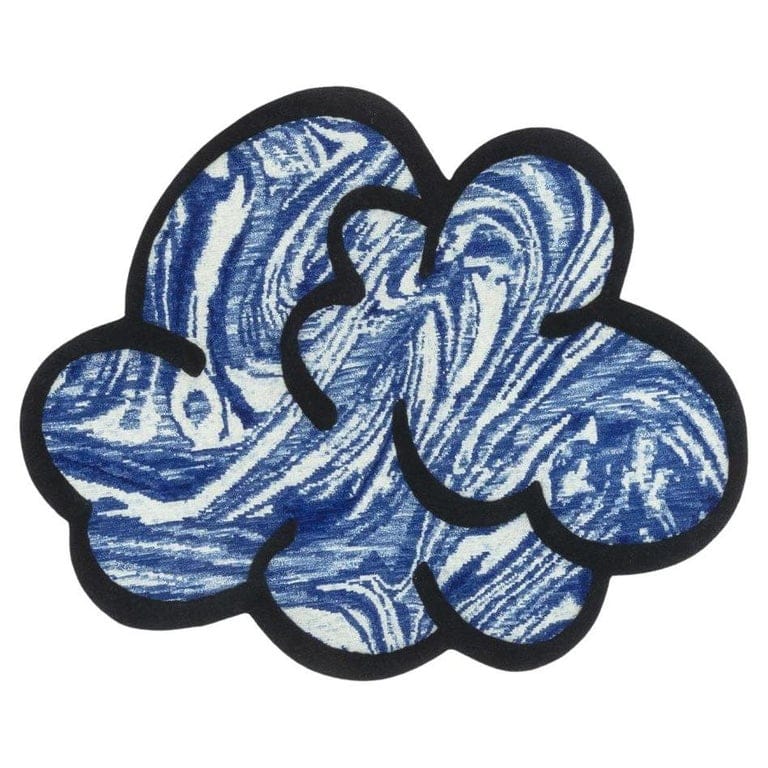 CC-Tapis Venus Nuvola Rug In Blue By Patricia Urquiola