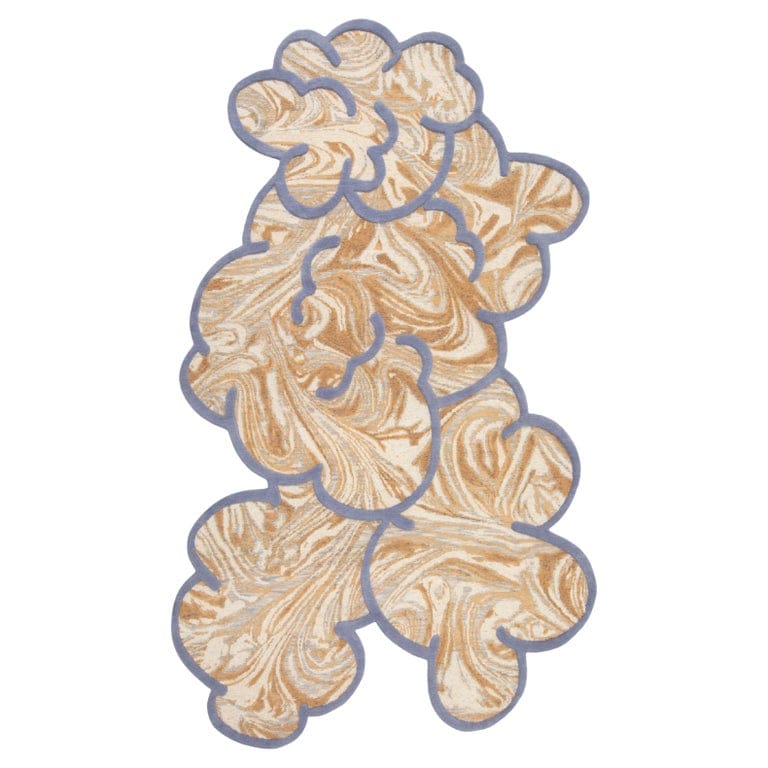 CC-Tapis Venus Power Rug In Beige And Lilla By Patricia Urquiola