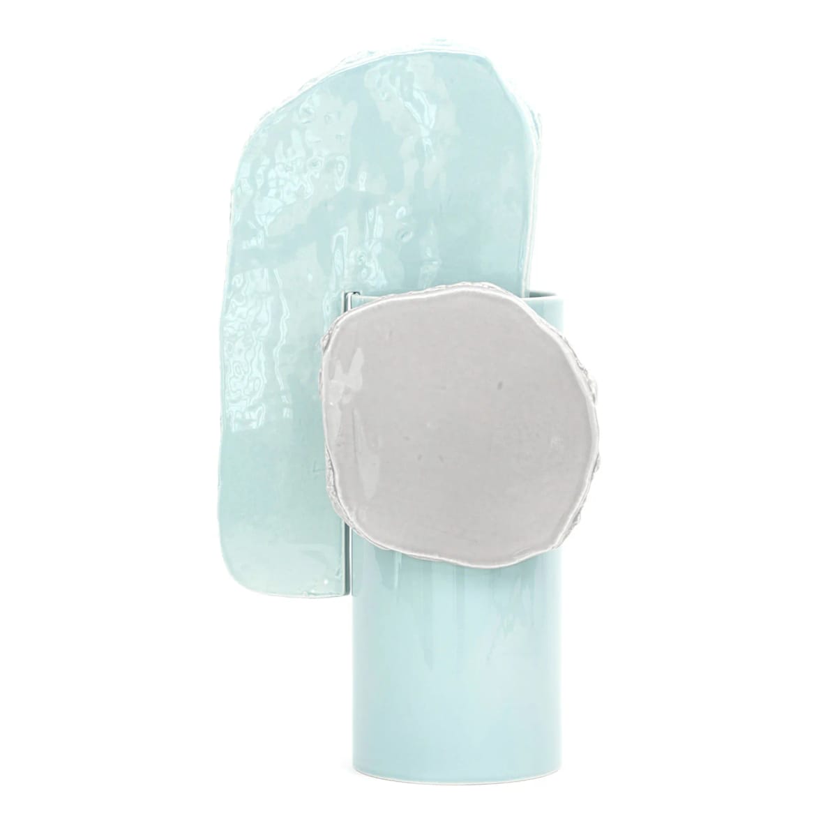 Découpage Leaf Vase - Ronan & Erwn Bouroullec | Ice Blue
