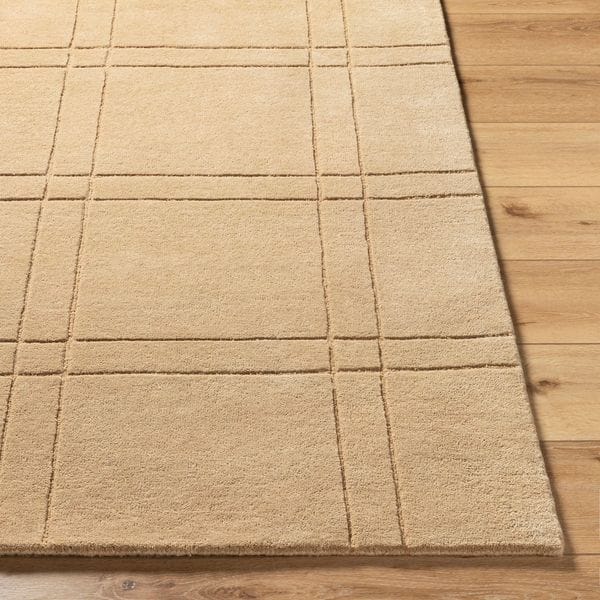 Hokku Designs Sioeli Tan Hand Tufted Area Rug & Reviews