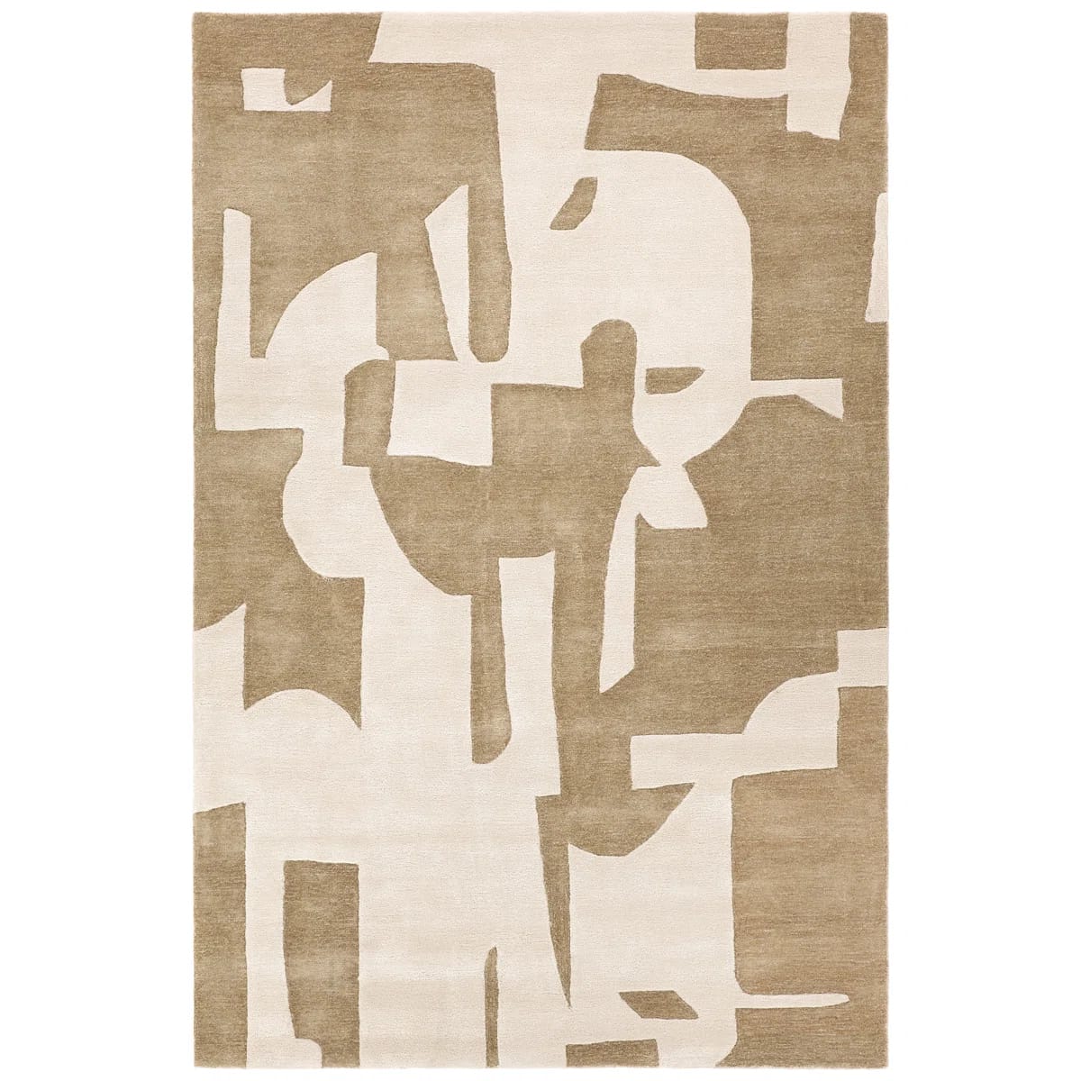 Noverre ANT05 Handmade Abstract Tan and Cream Area Rug
By
Orren Ellis