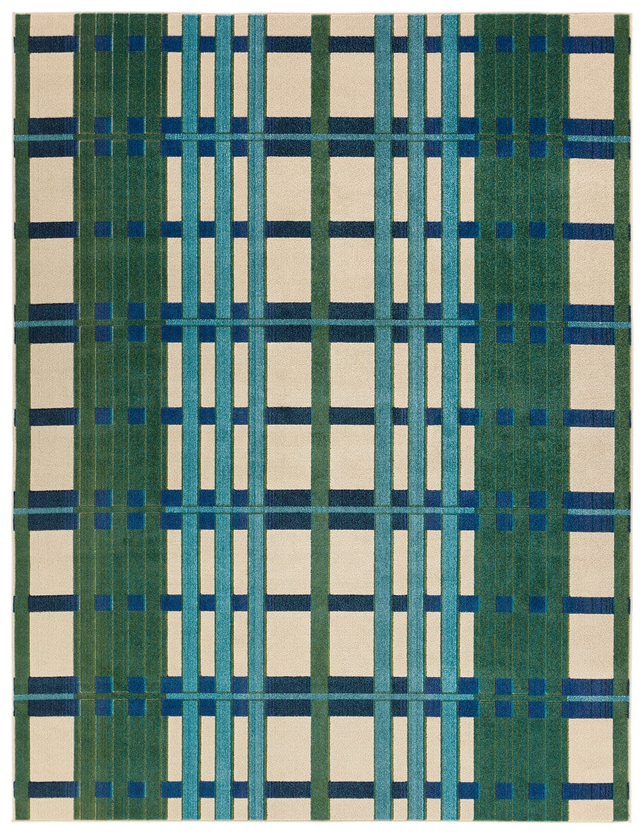 Dakota Fields Lindsey Geometric Blue Area Rug & Reviews