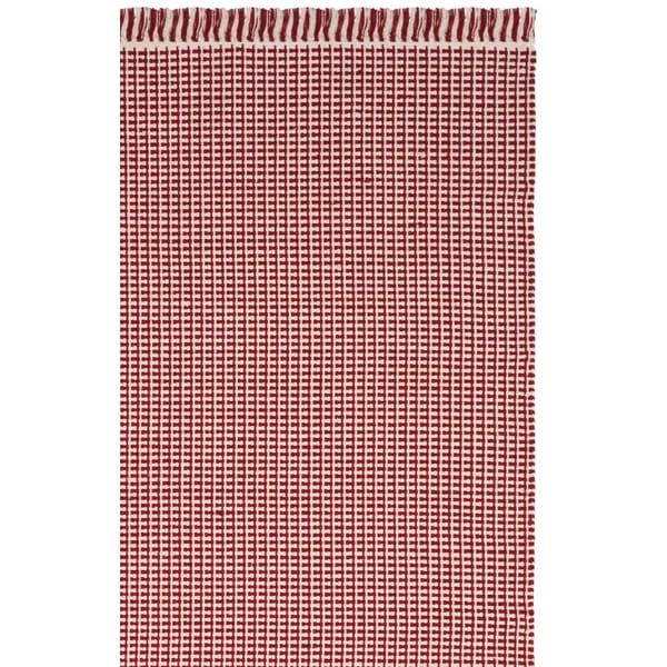 Melaina Hand Woven Cotton Geometric Rug