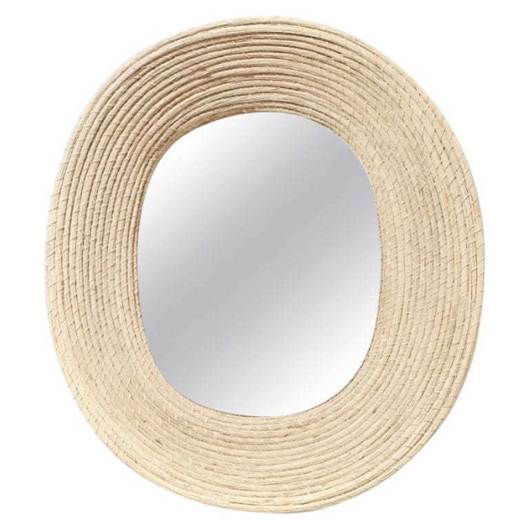 Killa Oval Shaped Mirror By Pauline Deltour
