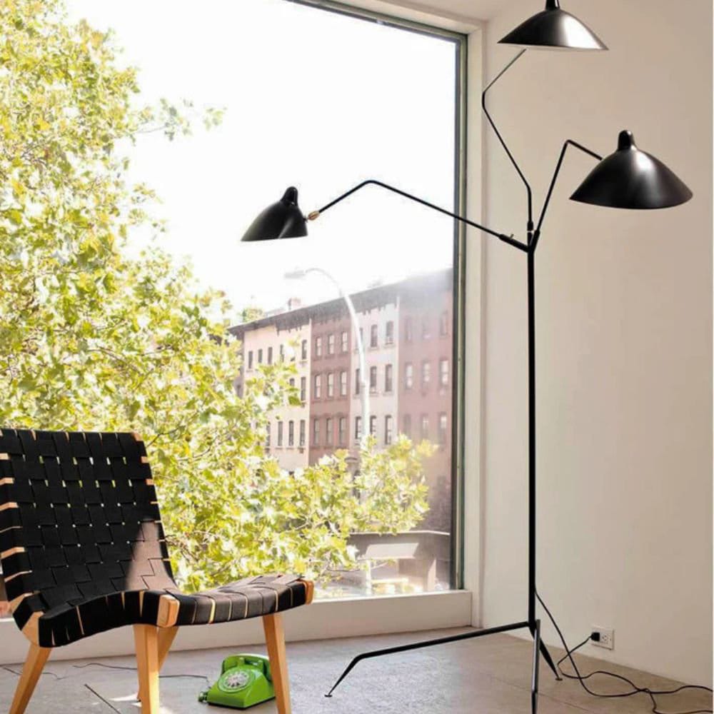 Paj Interiors 76.15'' Matte Tree Floor Lamp