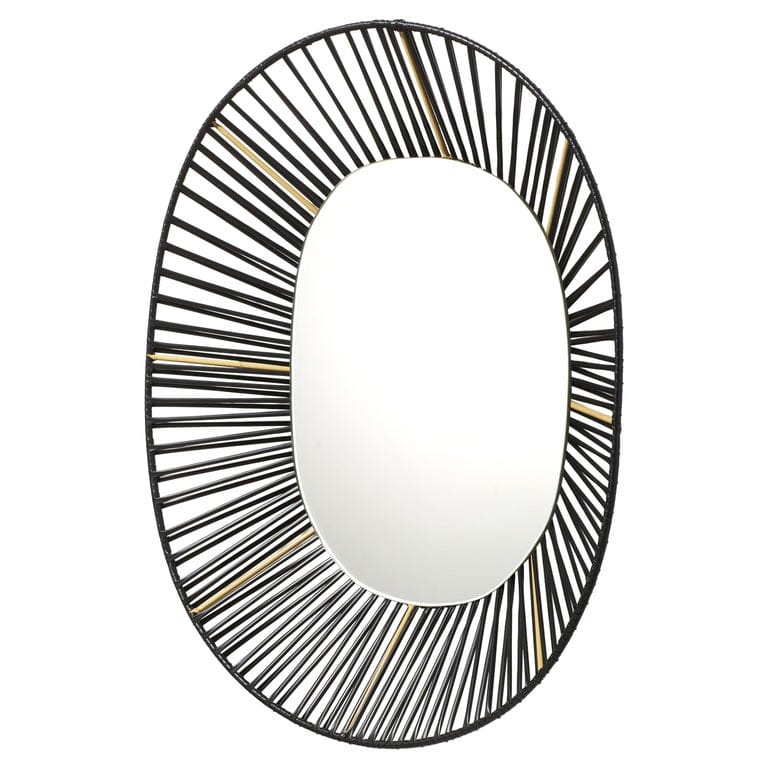 Cesta Oval Mirror By Pauline Deltour
