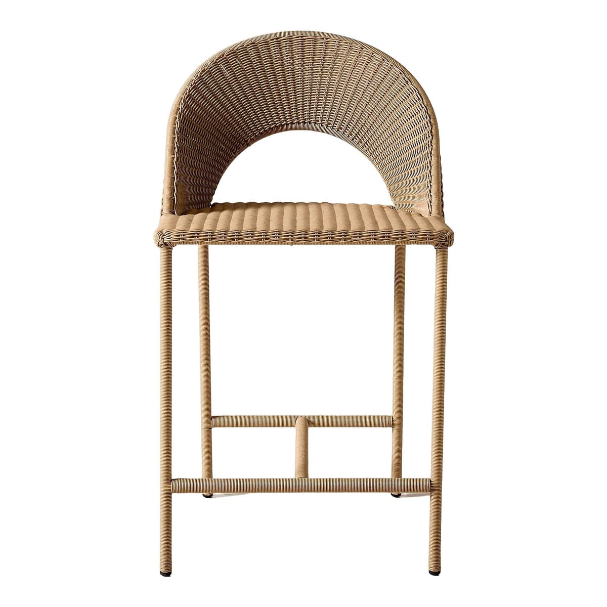 CB2 - Arly All-Weather Rattan Outdoor Counter Stool