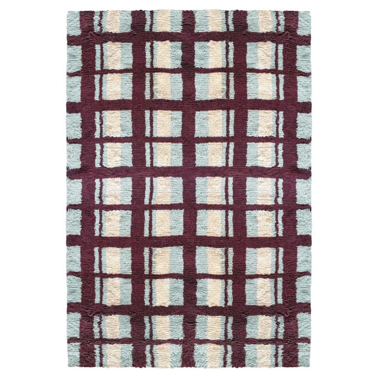 LAYERED - Evelina Kroon Shaggy Wool Rug in Arbor