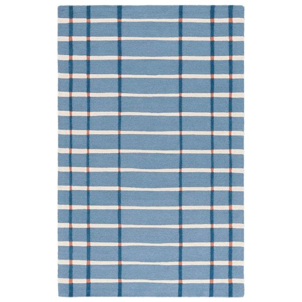 Zoticus Handtufted Wool & Cotton Striped Rug in Blue/Ivory
By
Breakwater Bay
