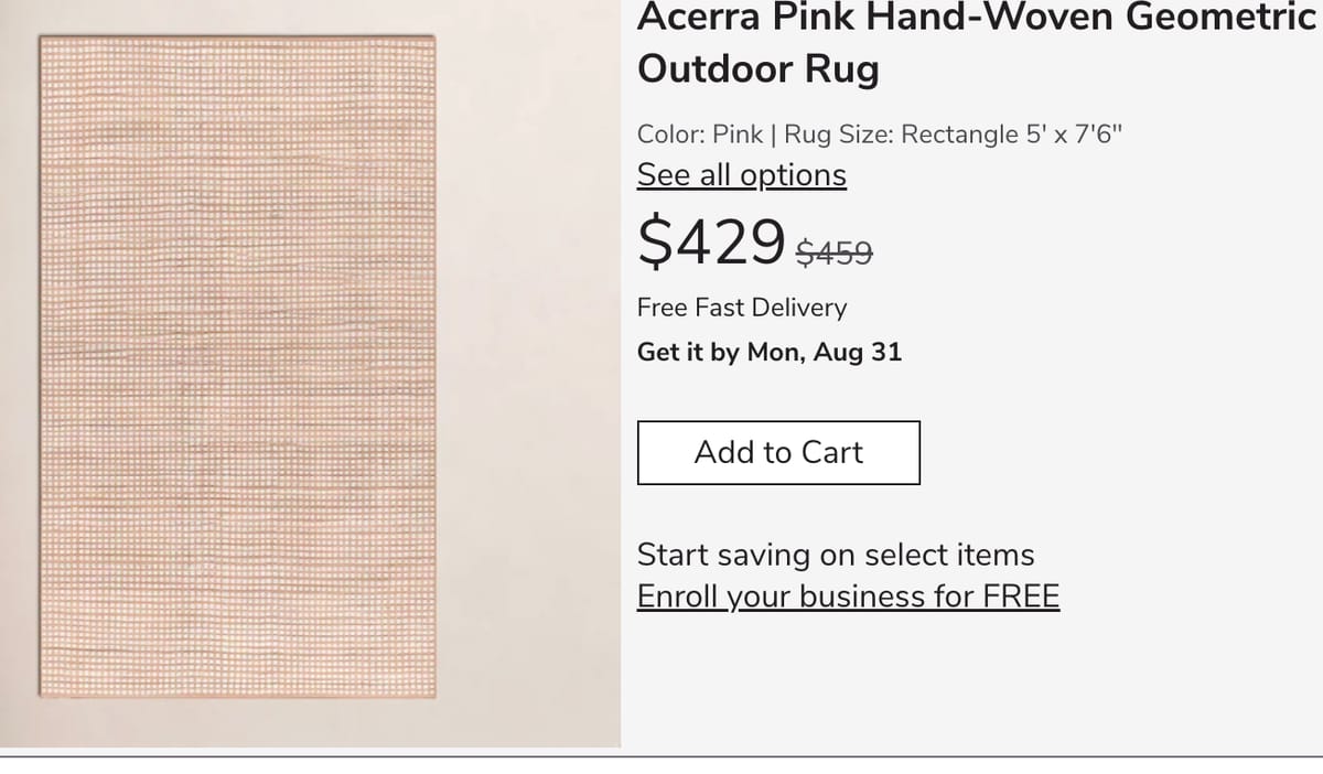 acerra outdoor rug