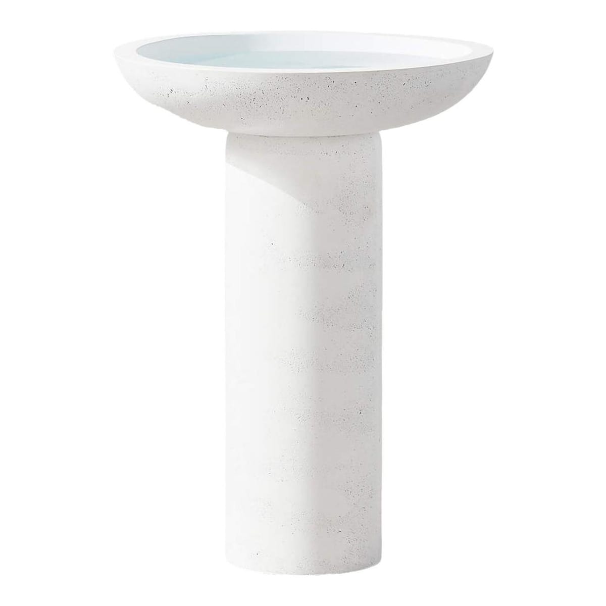 STUDIO ANANSI - Flatform Cement Birdbath