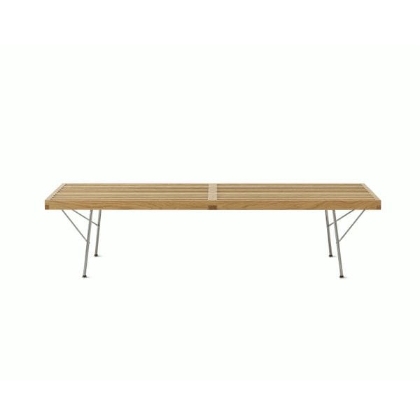 Nelson Platform Bench, Metal Base – Design Within Reach