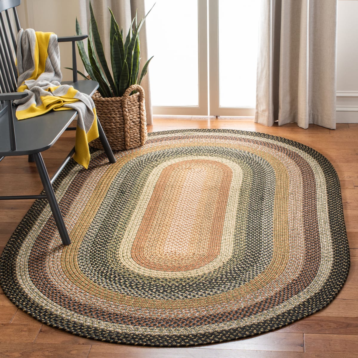 August Grove Georgina Hand Woven Performance Machine Washable Geometric Indoor/outdoor Area Rug & Reviews
