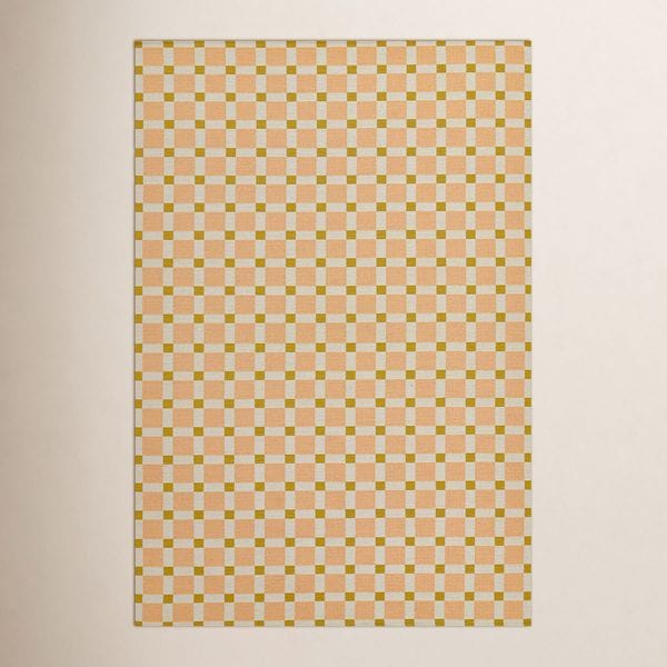 Icon Pink Geometric Outdoor Rug
