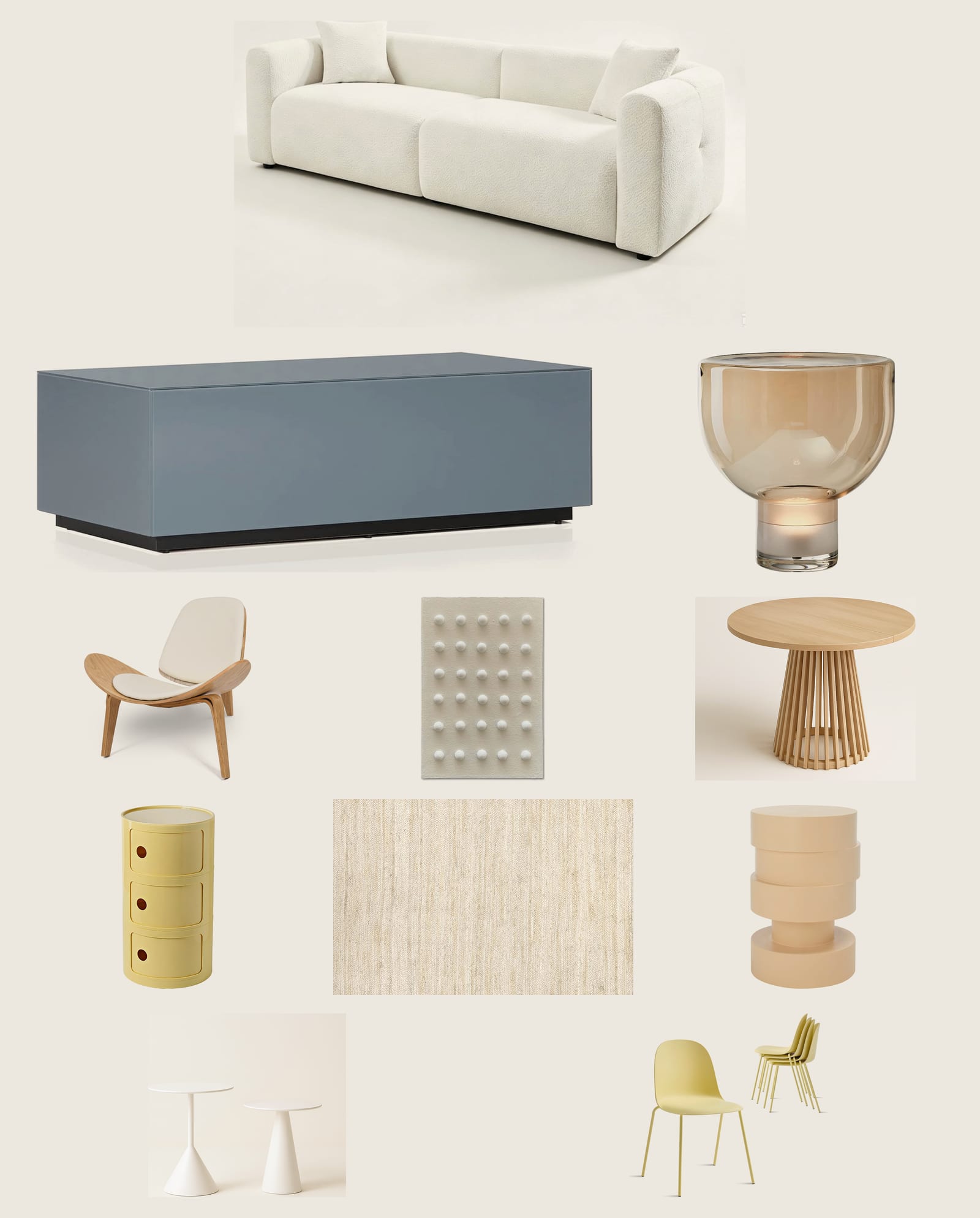 The living room collection, piece by piece